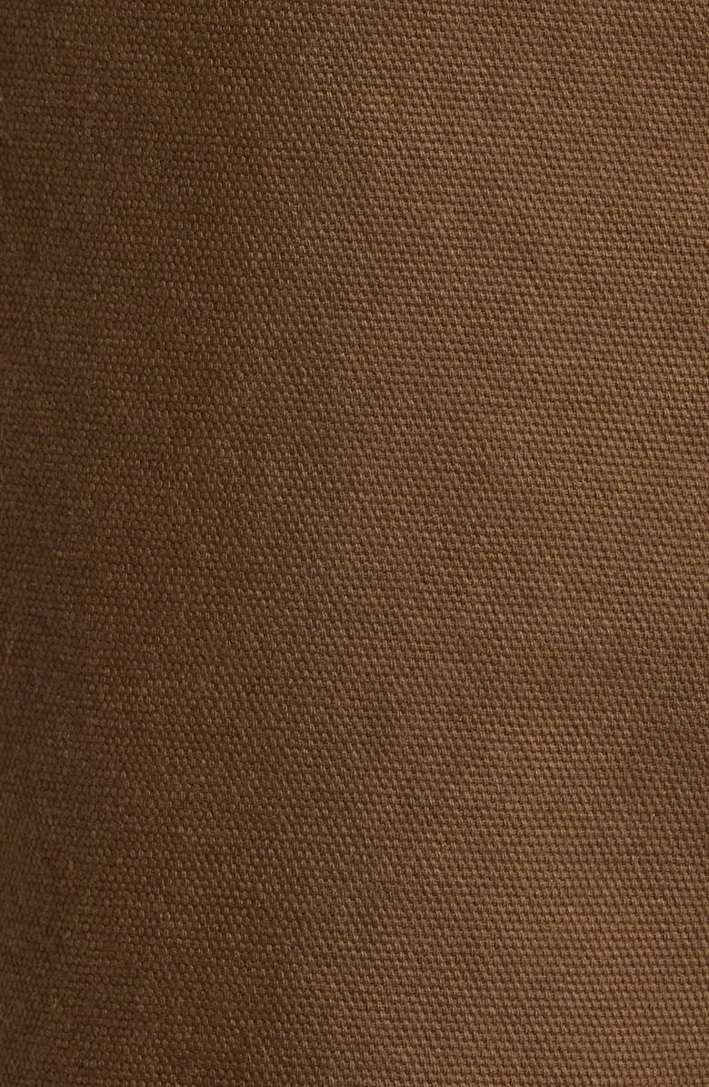 Seager Co Bison Flat Front Canvas Shorts, Alternate, color, Tobaccos