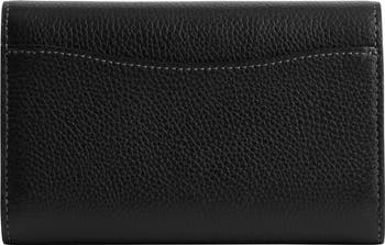 即納☆【COACH】Essential Polished Pebbleショルダーウォレット COACH Essential Polished Pebble Leather Wallet | Nordstrom