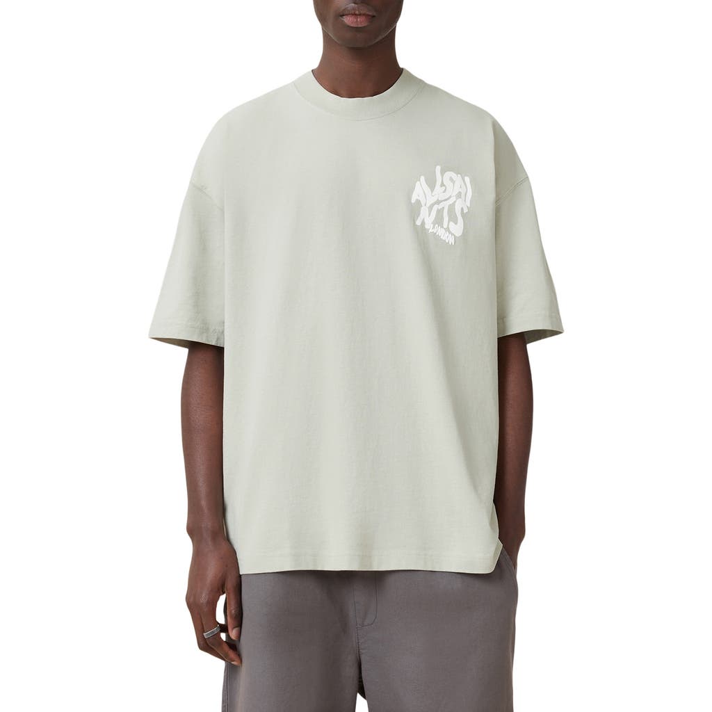 Allsaints Orlando Logo Oversize Graphic T-shirt