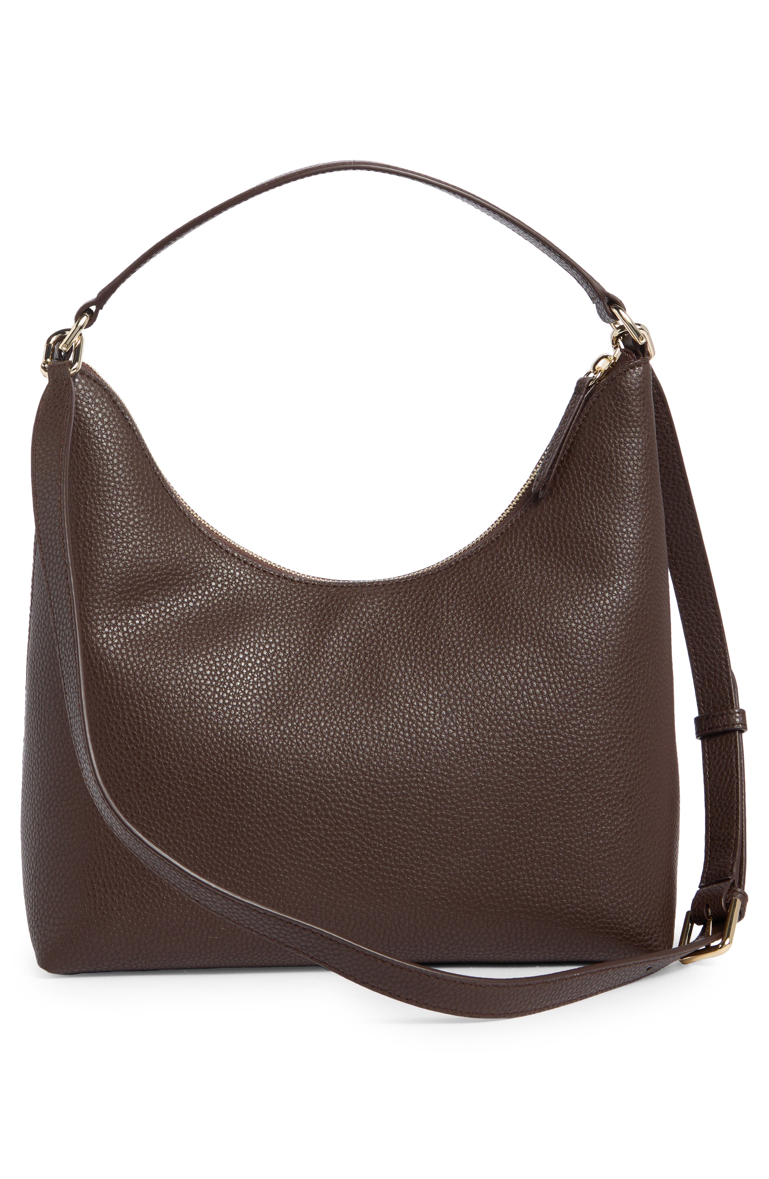 Furla Hecate Hobo Shoulder Bag, Alternate, color, Cioccolato