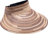 Eugenia Kim Tie Dye Wide Brim Packable Visor