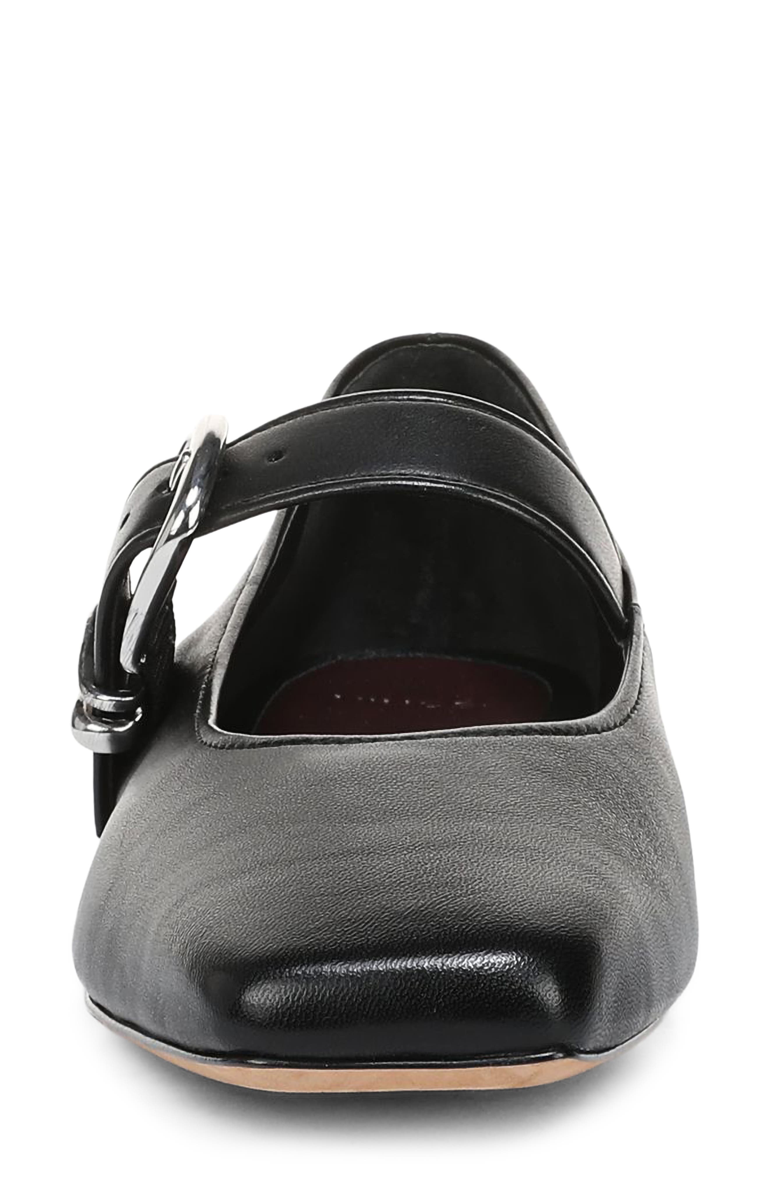 Vince Daniela Mary Jane Flat, Alternate, color, Black