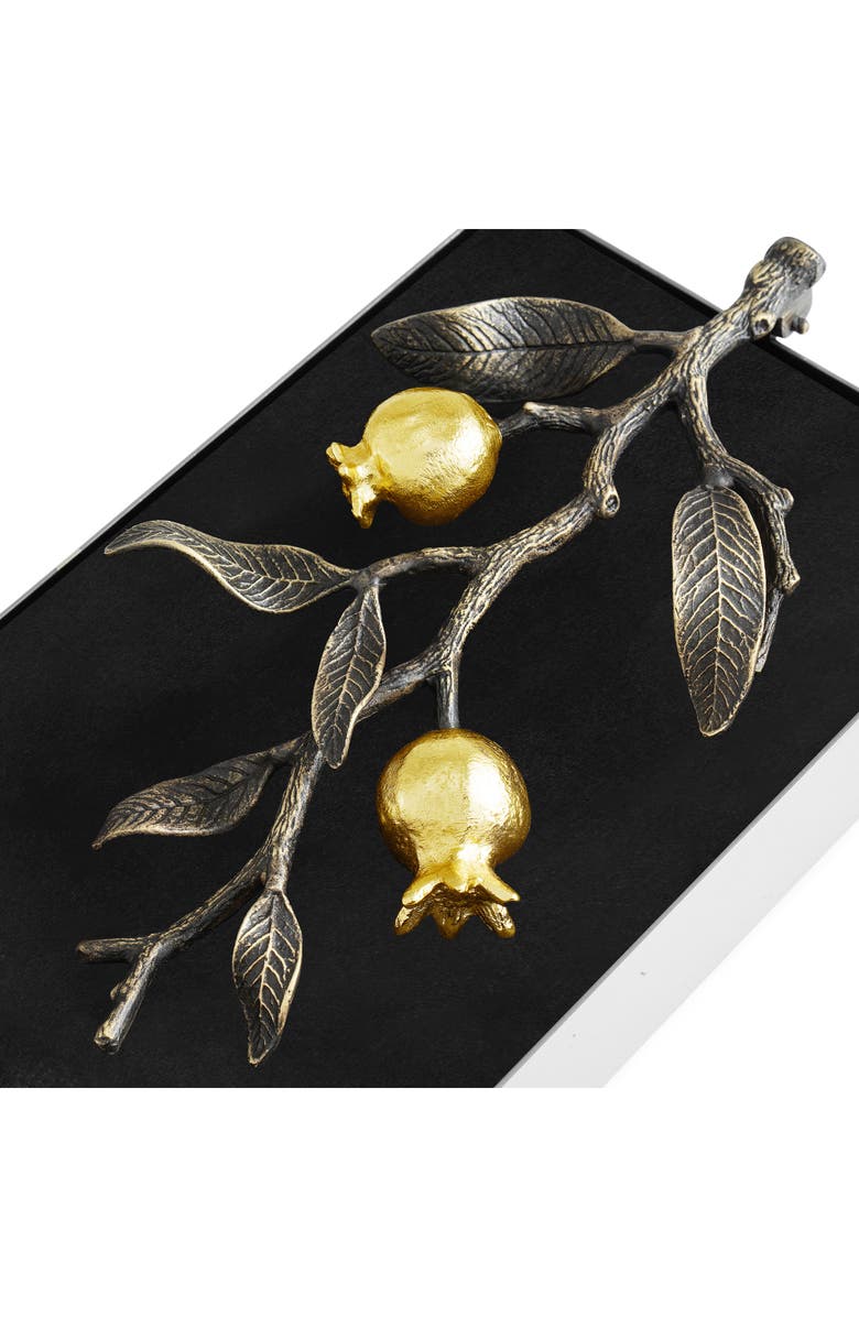 Michael Aram Pomegranate Vanity Napkin Holder, Alternate, color, Gold
