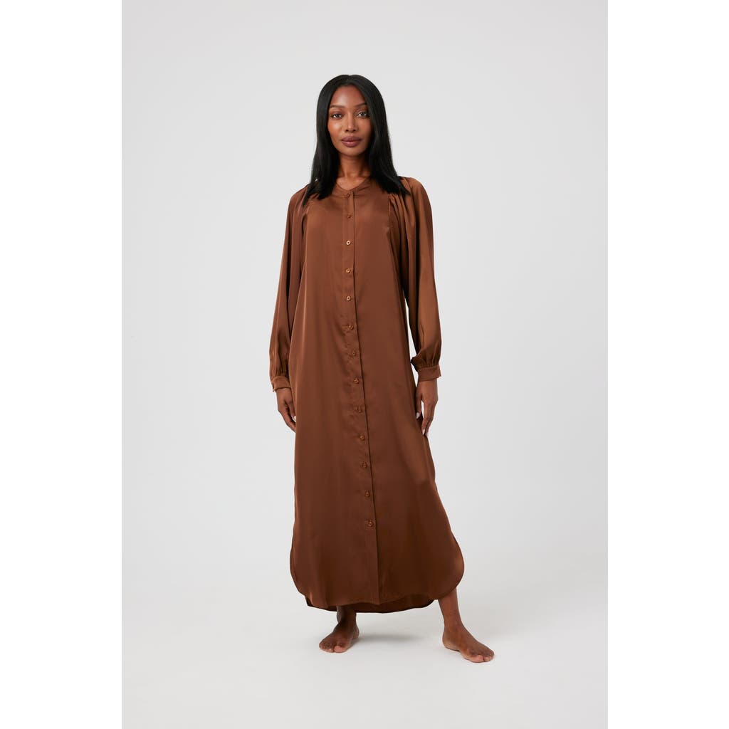 By Tess Collection Alora Dress in Brown  product