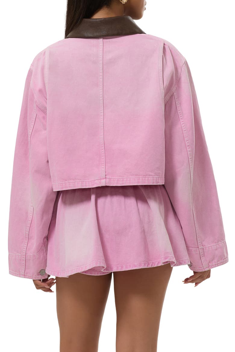 Tanner Crop Utility Jacket, Alternate, color, SOFT PINK WASH