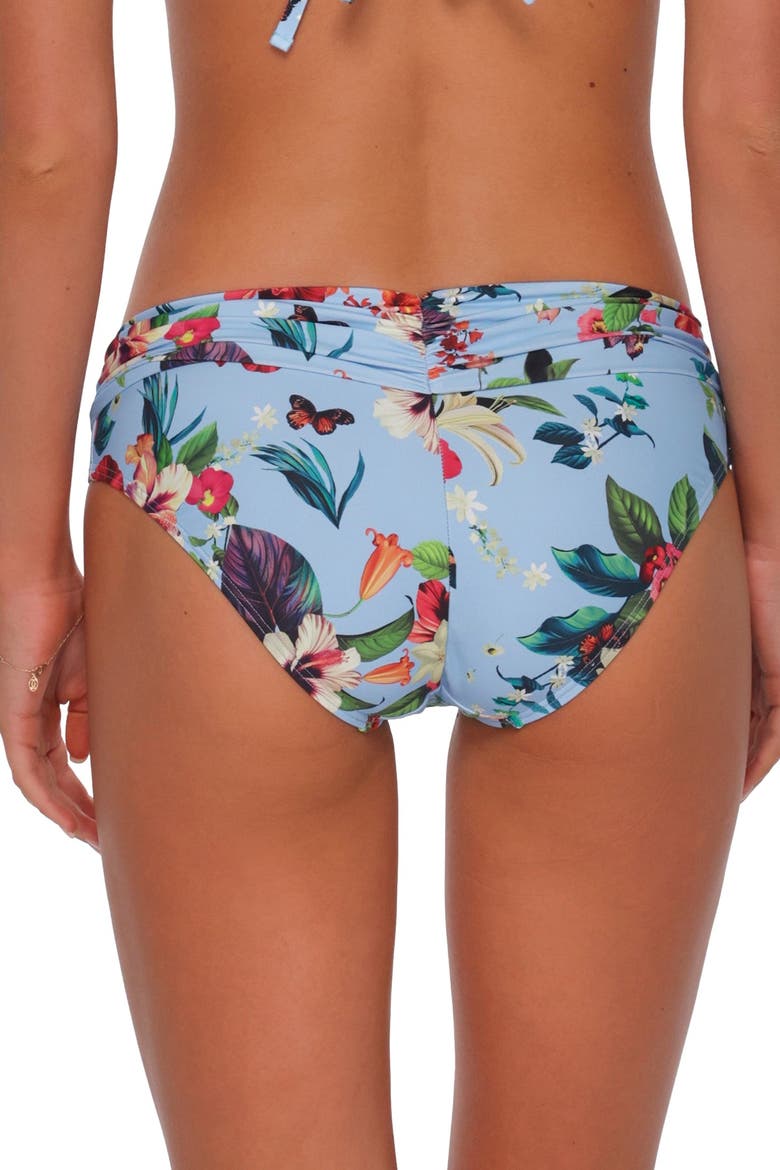 Unforgettable Bikini Swim Bottoms, Alternate, color, Budding Romance