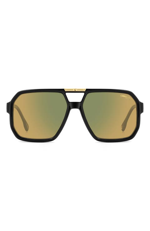 Victory 60mm Square Sunglasses