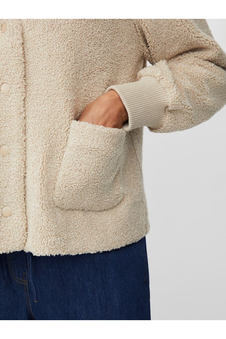 MaJunte V-Neck Long Sleeve Jacket, Alternate, color, Fog
