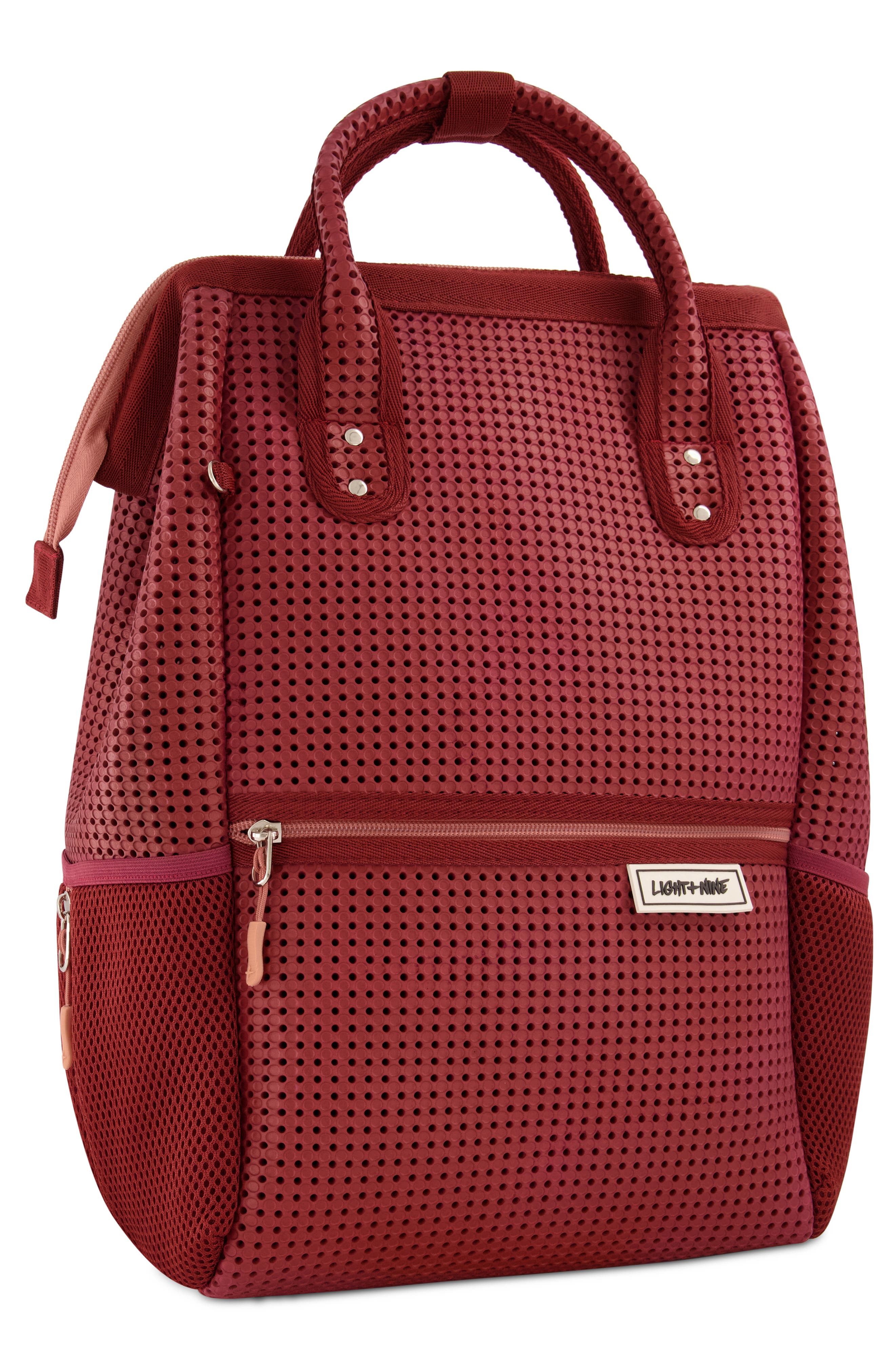 Light+Nine Inspired Brick Tweeny Tall Backpack, Alternate, color, 