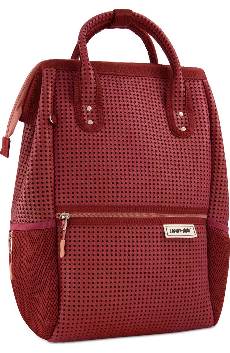 Light+Nine Inspired Brick Tweeny Tall Backpack, Alternate, color,