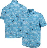 Reyn Spooner Men's Reyn Spooner Light Blue Tampa Bay Rays Kekai Performance Button-Up Shirt