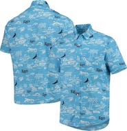 Reyn Spooner Men's Reyn Spooner Light Blue Tampa Bay Rays Kekai Performance Button-Up Shirt