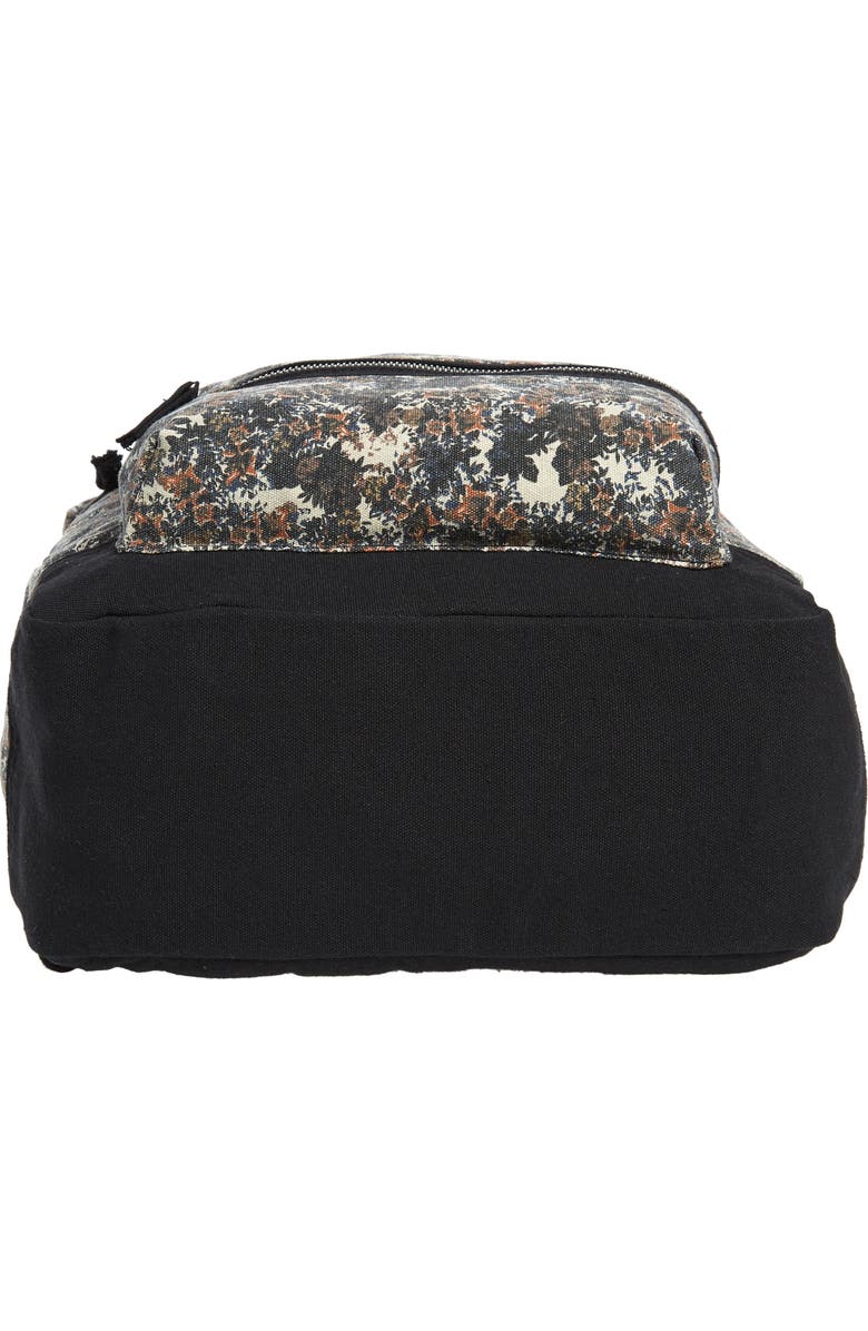 RVCA Tides Print Canvas Backpack, Alternate, color,