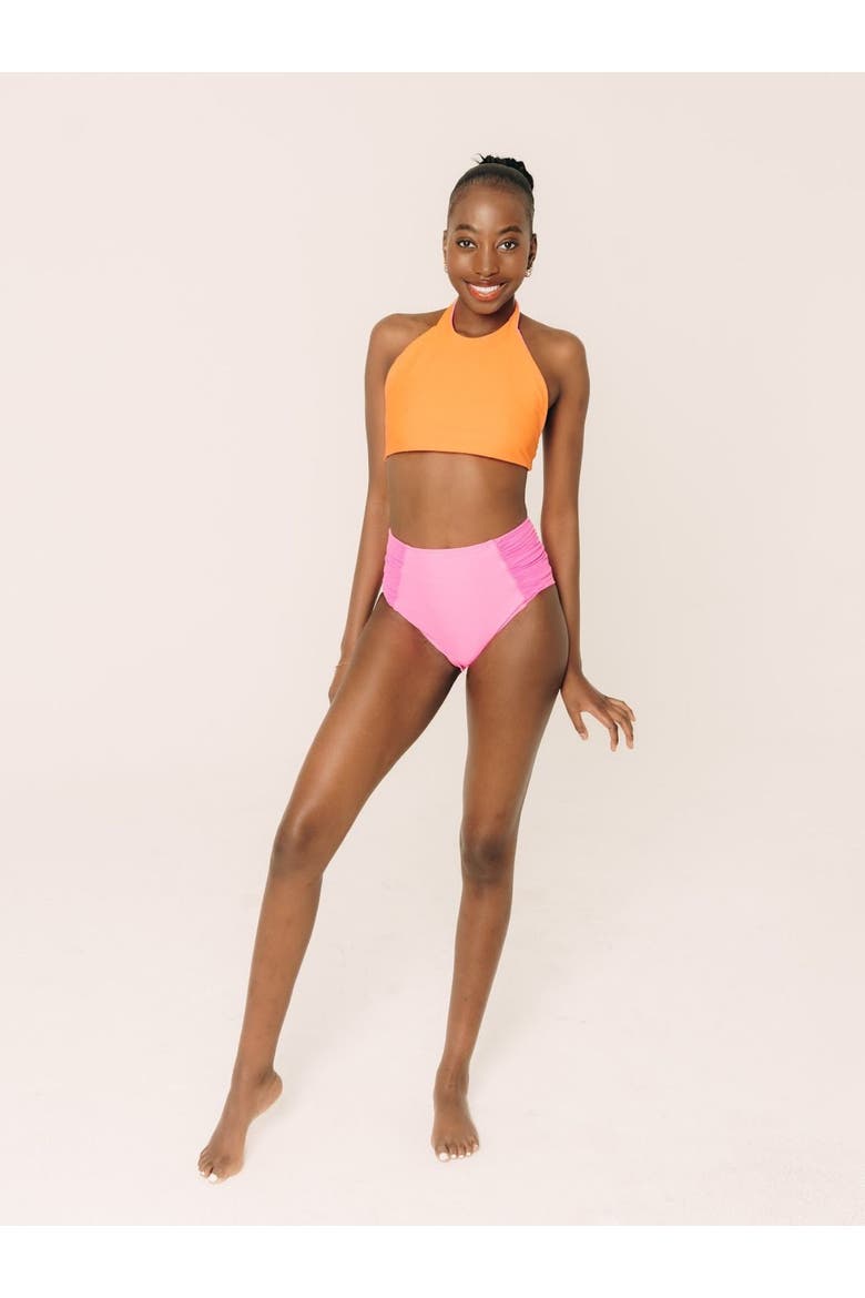 Women's Swim Bottom - UPF 50+, Main, color, Hot Neon Pink