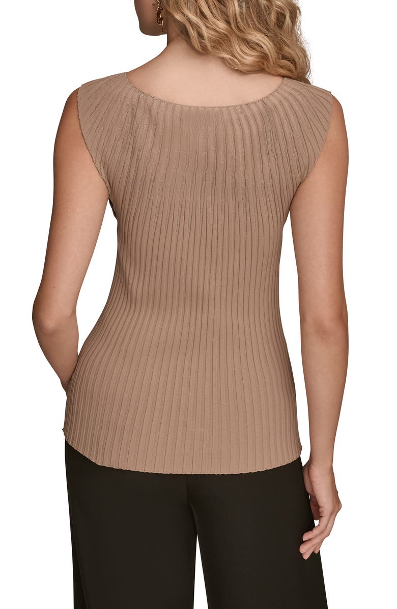 Donna Karan New York Rib Sleeveless Top, Alternate, color, Nolita