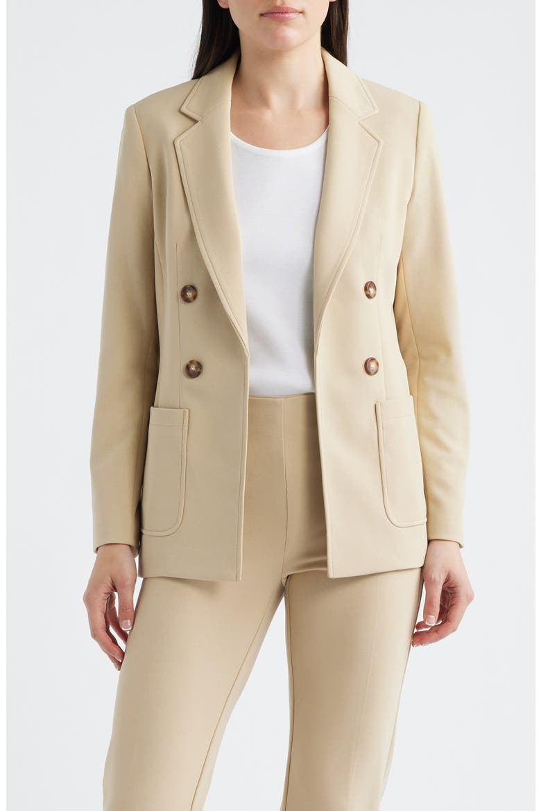 Double Breasted Blazer, Main, color, SAFARI