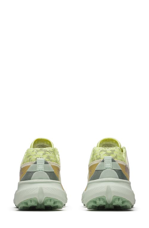 Merrell Agility Peak 5 Running Shoe In Beach/citrine