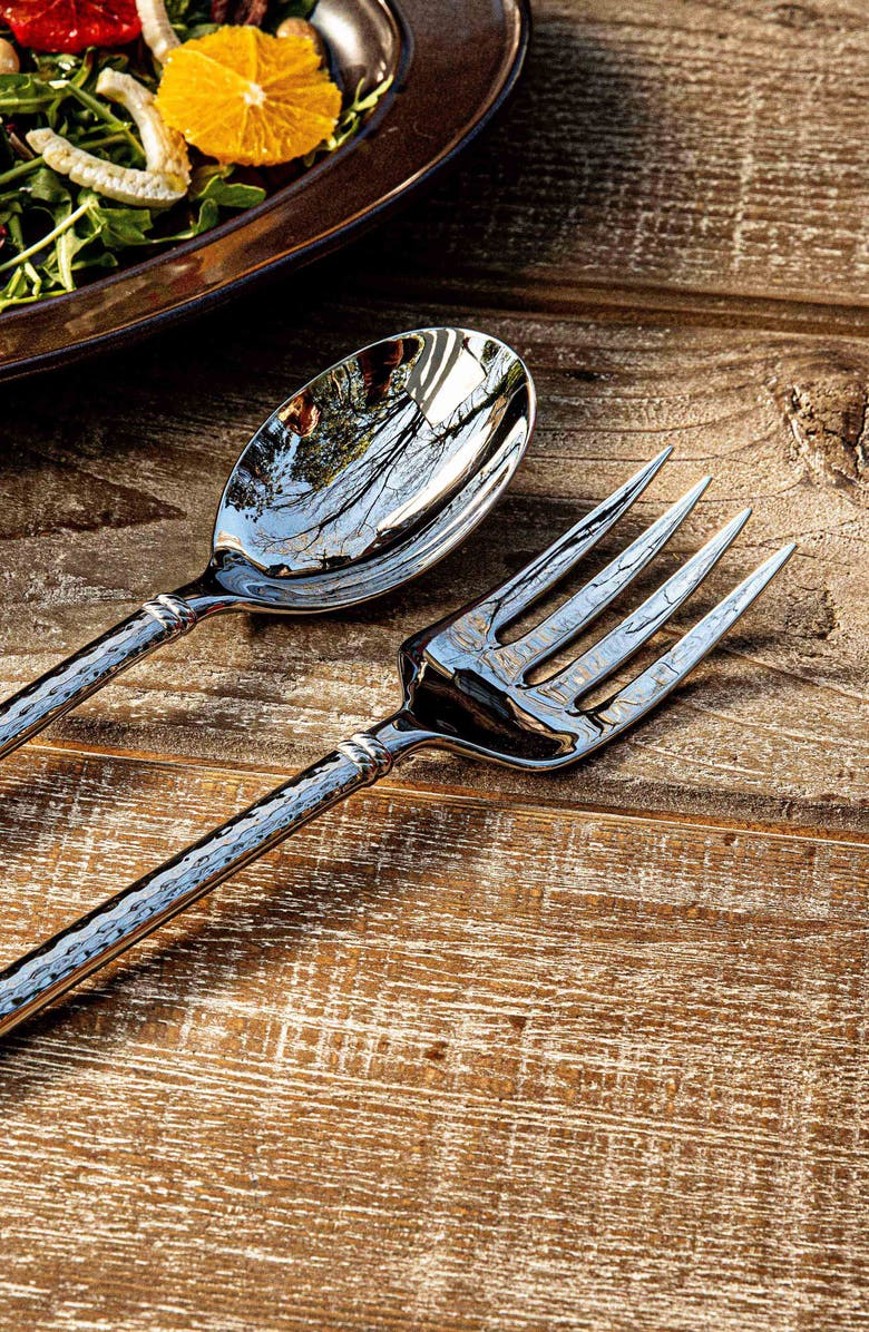 Juliska Graham 2-Piece Hostess Serving Set, Alternate, color, Silver