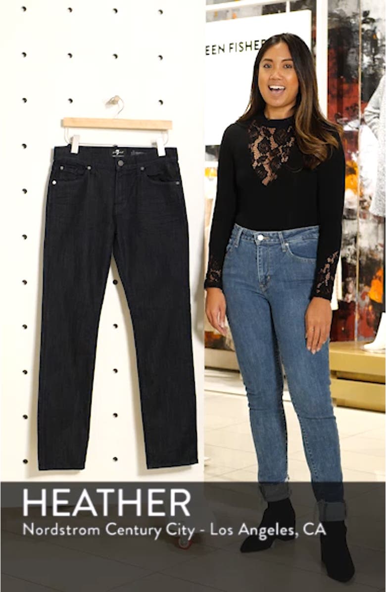 <sup>®</sup> Slimmy Luxe Performance Slim Fit Jeans, sales video thumbnail