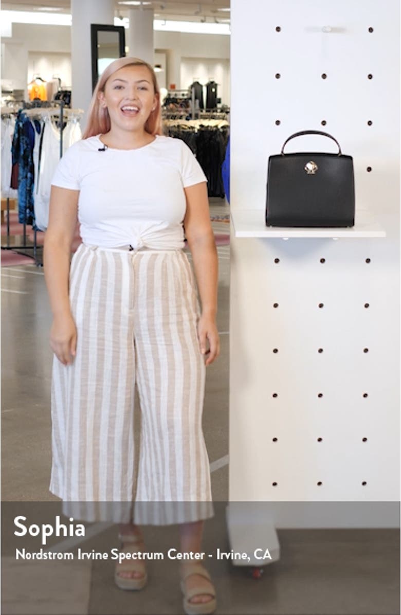 medium romy leather satchel, sales video thumbnail