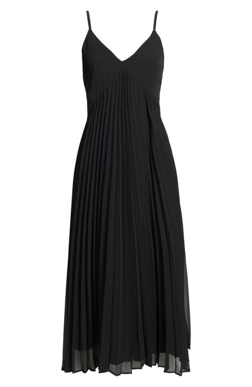 Chelsea28 Floral Pleated Sundress In Black