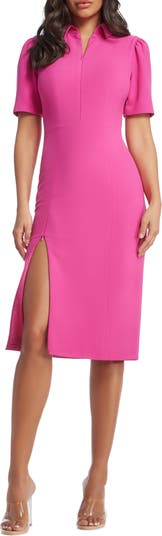 Gloria Dress - XXL / Bright Fuchsia