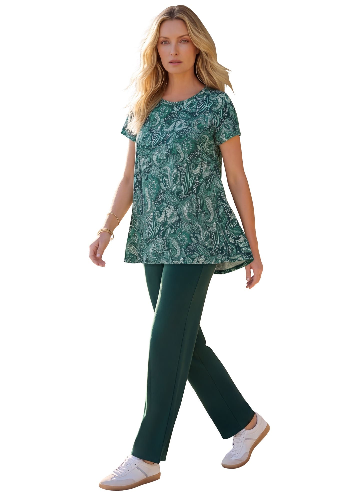 EMERALD RUSTIC PAISLEY