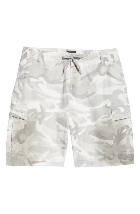 パンツ Balenciaga Cotton cargo shorts Cotton cargo shorts in grey - Balenciaga | Mytheresa