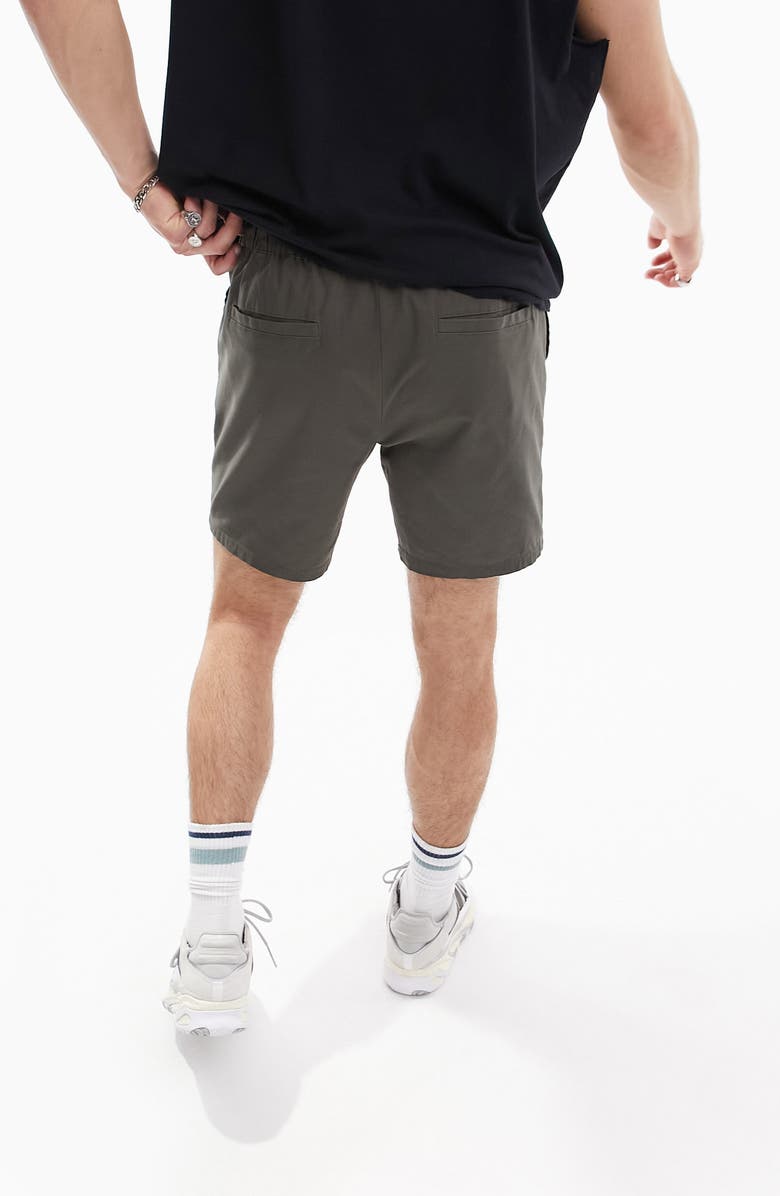 ASOS DESIGN Slim Fit Chino Shorts, Alternate, color, 