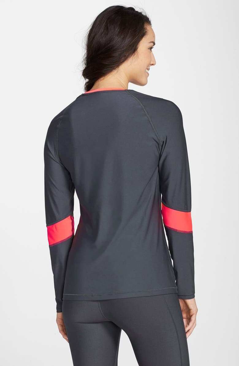 Under Armour 'Alpha' HeatGear<sup>®</sup> Long Sleeve Top, Alternate, color,