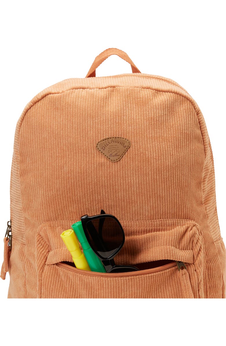 Billabong School's Out Corduroy Backpack, Alternate, color,
