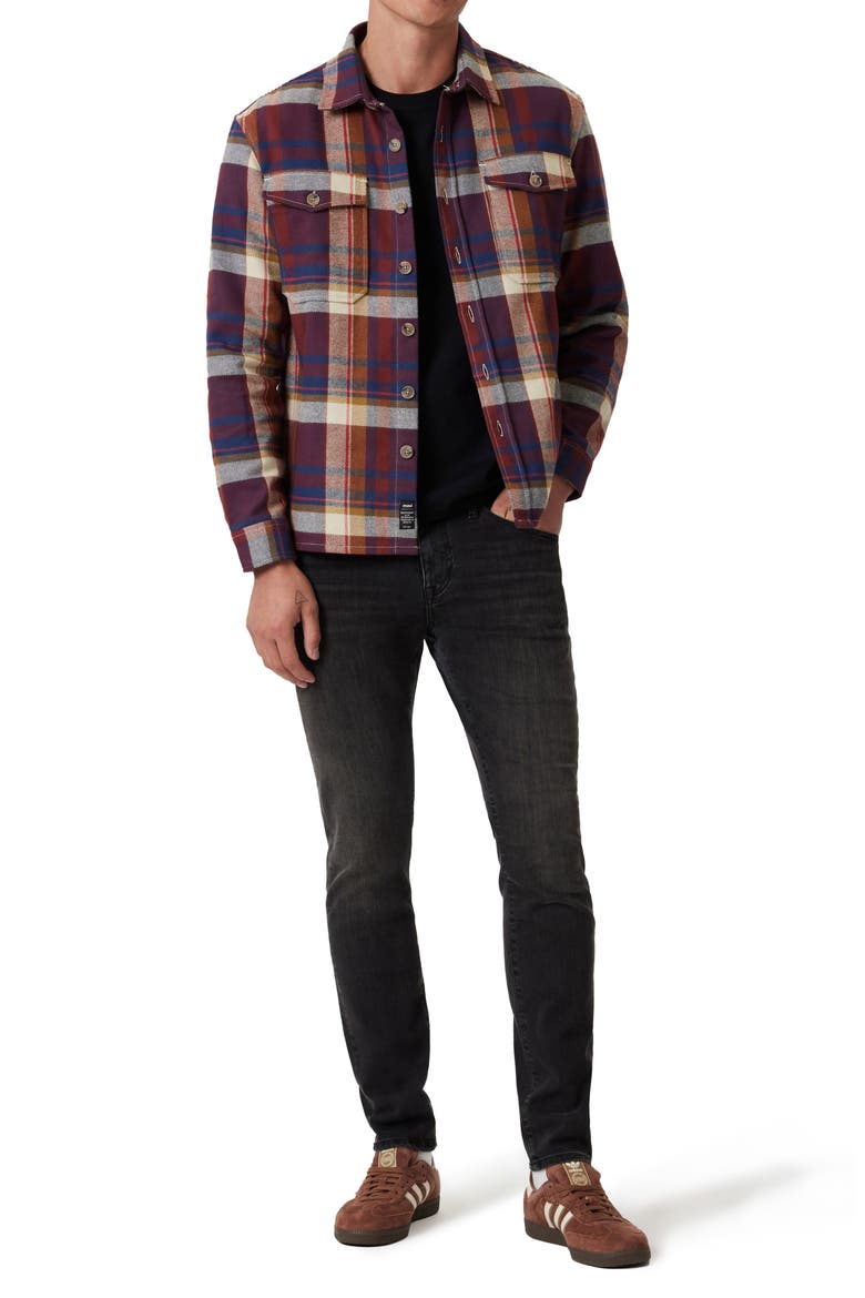 Jake Skinny Jeans, Alternate, color, SMOKE BRUSHED BOSTON