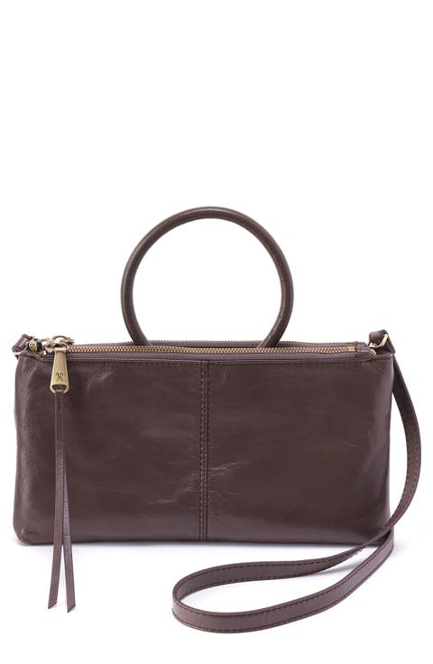 Sable Leather Crossbody Bag