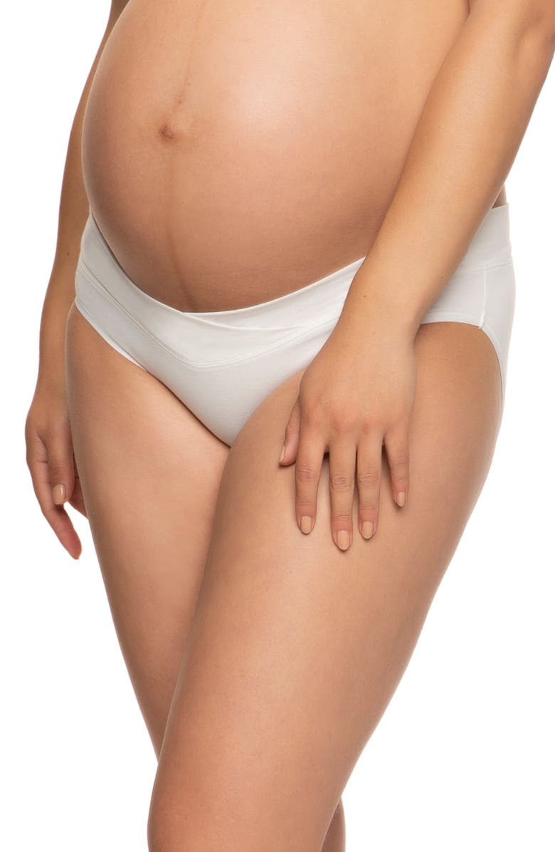 Felina 3-Pack Organic Cotton Maternity Briefs, Alternate, color, 
