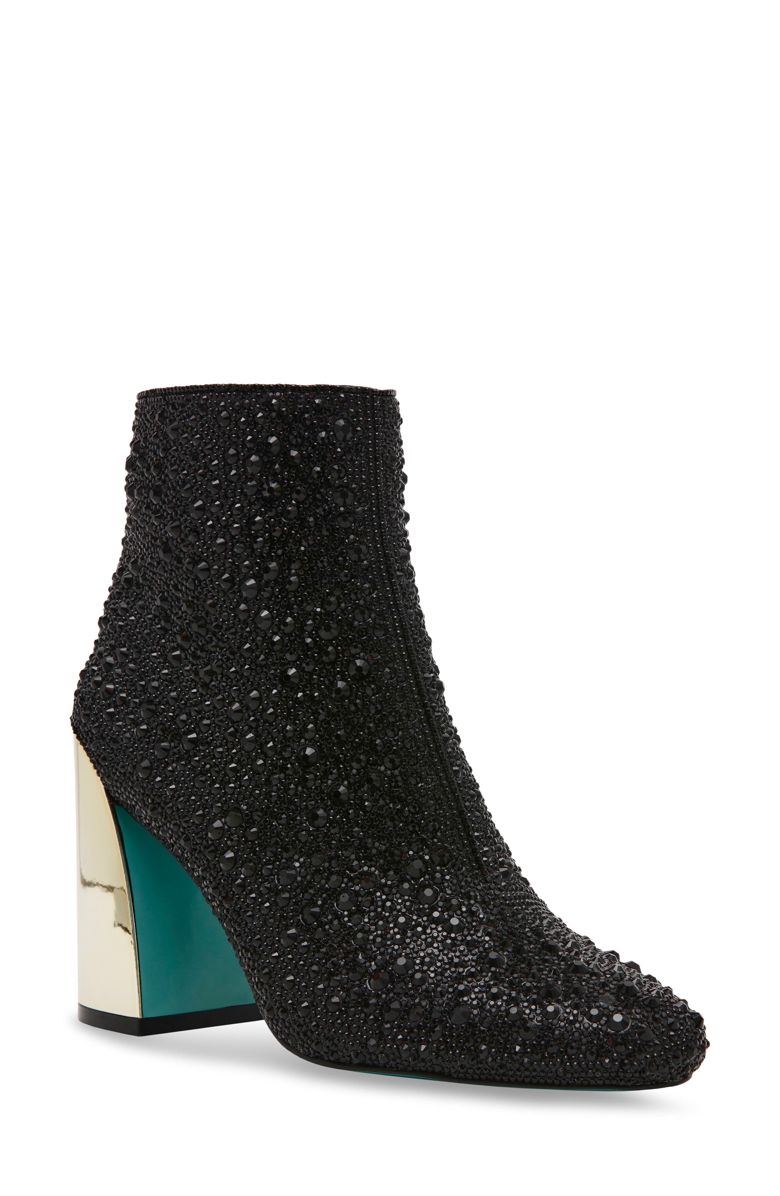Betsey Johnson Hugo Embellished Bootie, Main, color, 