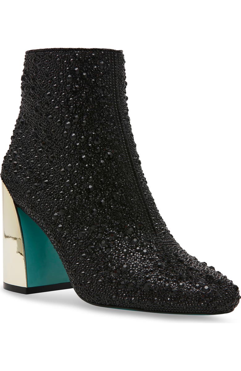 Betsey Johnson Hugo Embellished Bootie, Main, color,