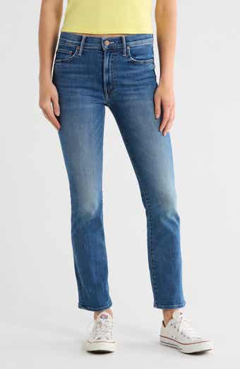 MOTHER The Insider Flood Ankle Bootcut Jeans