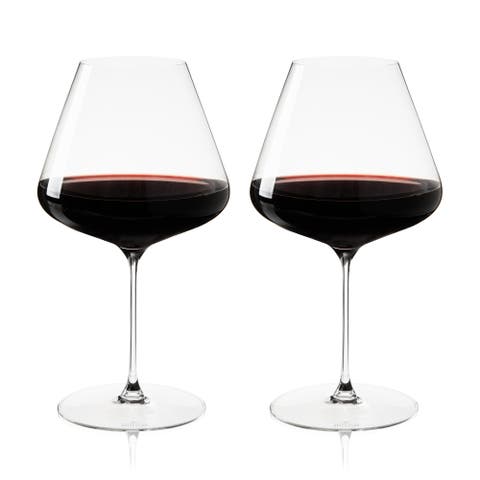 Definition Burgundy Wine Glass Set of 2