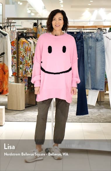 Smile Seratonin Oversize Sweater