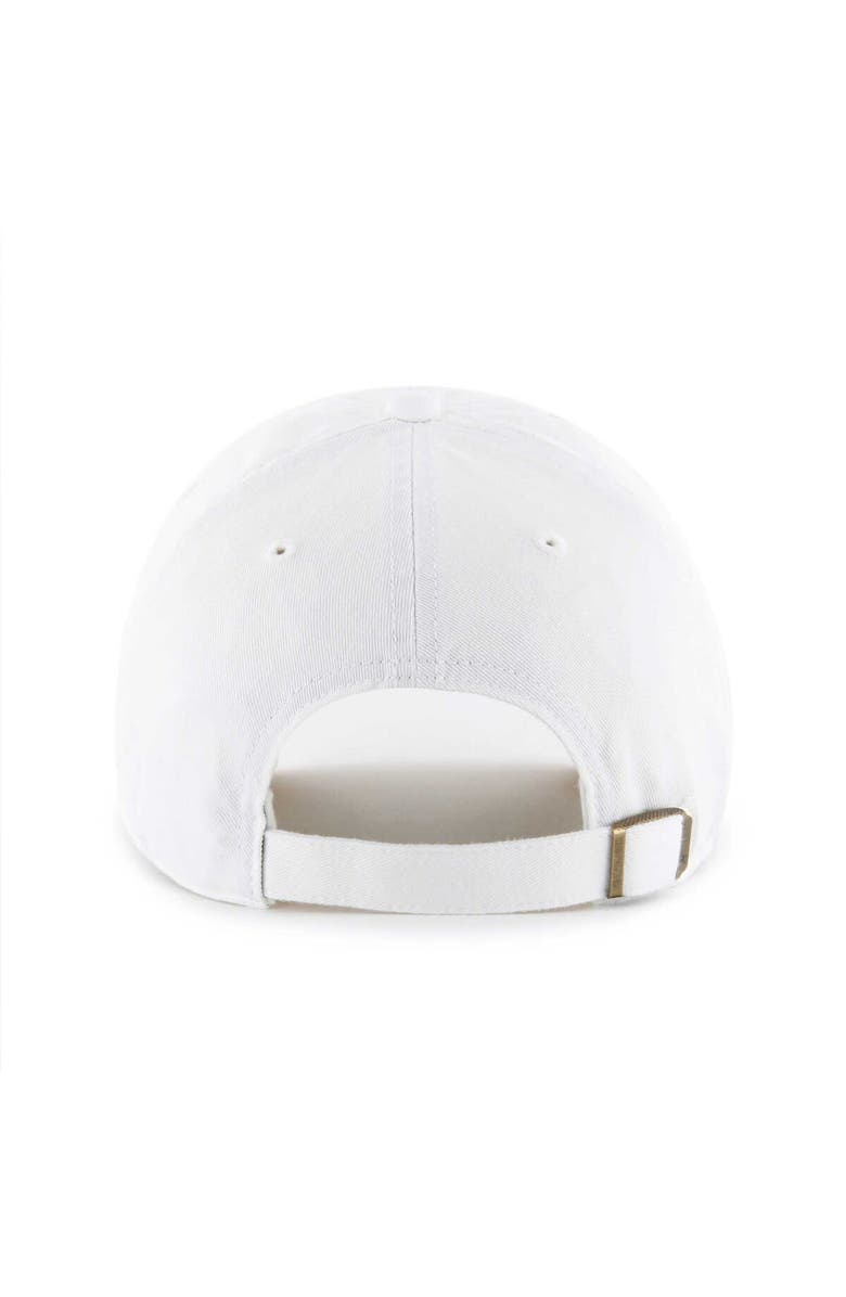 '47 Women's '47 White Boston Bruins Confetti Clean Up Adjustable Hat, Alternate, color, 