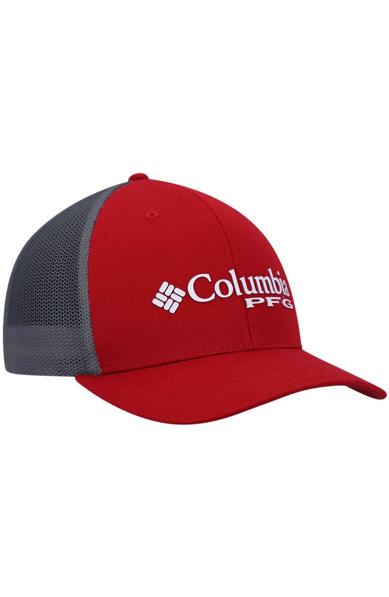 Columbia Men's Columbia Crimson Alabama Crimson Tide PFG Snapback Adjustable Hat, Alternate, color, Crimson
