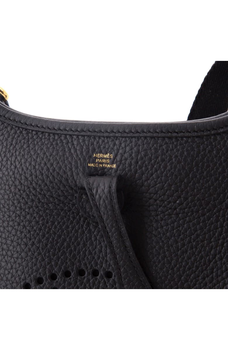 Pre-Owned Hermes Evelyne Bag Gen III Clemence TPM, Alternate, color, Noir