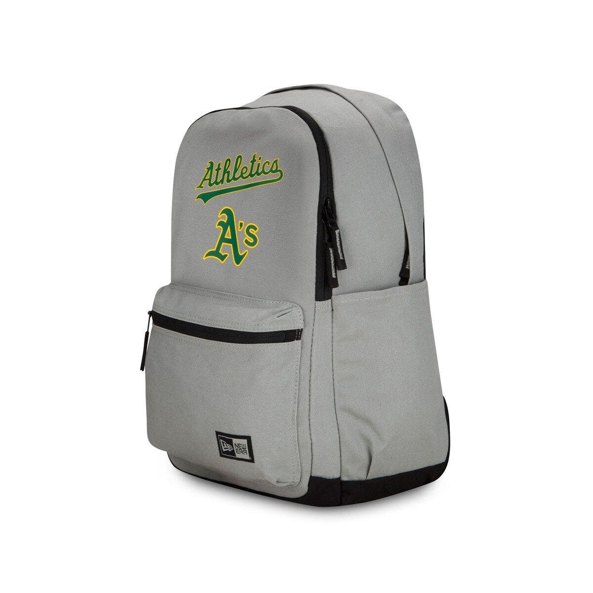 New Era Oakland Athletics Throwback Backpack, Main, color, 