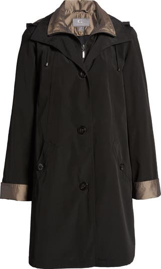 Gallery raincoat with hood online