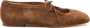 Andrea Gomez Amelia Suede Ballerina Flat
