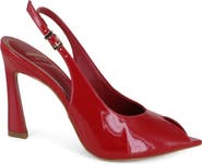 Kenneth Cole Priya Slingback Peep Toe Pump