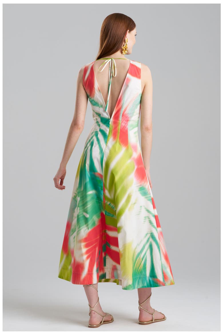 USAMI V-neck Maxi Dress, Alternate, color, Green
