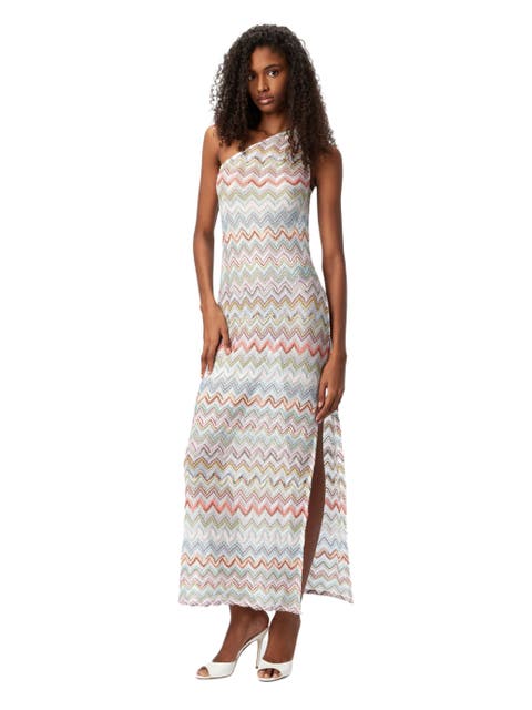 新品タグ付き MISSONI 赤白ストライプ ノースリーブ 42 新品同様 MISSONI ミッソーニ ノースリーブ ニット