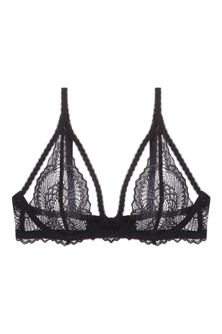 Natalia Underwire Bra, Alternate, color, NOIR