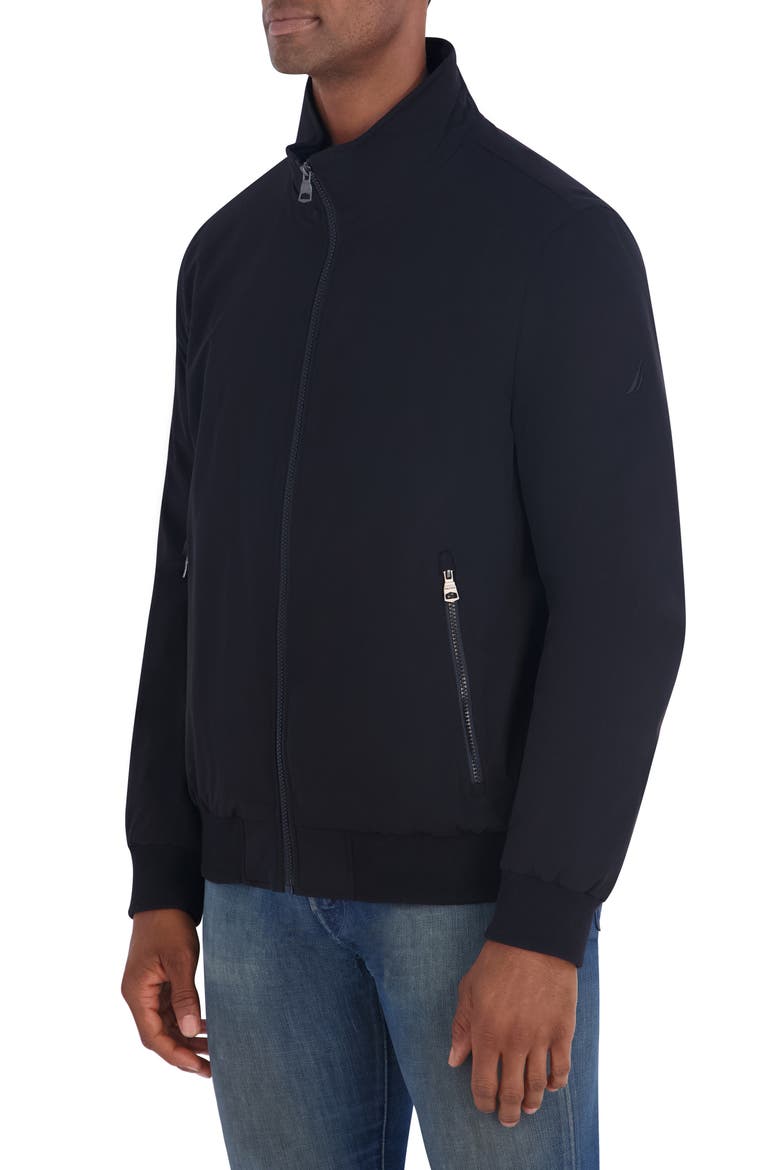 Bomber Jacket, Alternate, color, BLACK